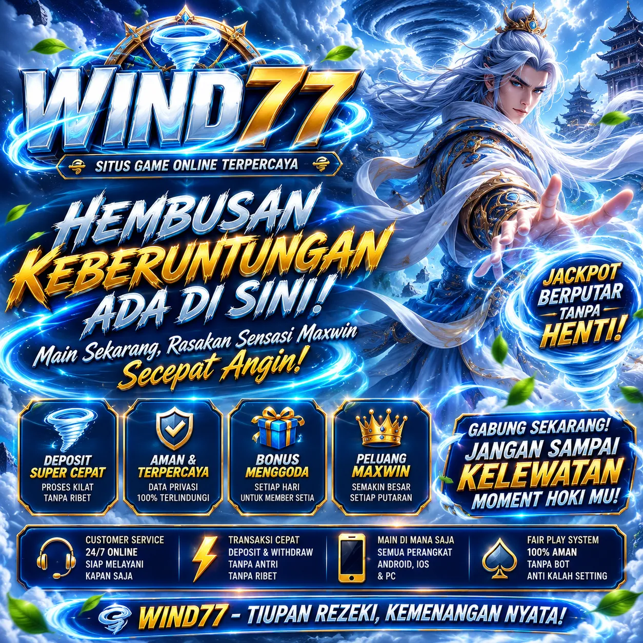 Wind77 Banner